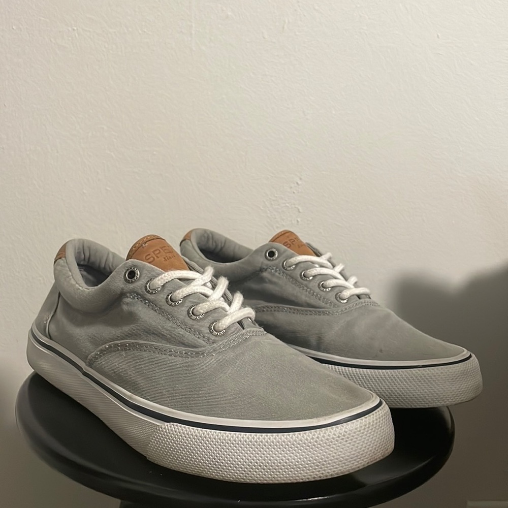 Sperry Striper II CVO Gray mens 8.5
